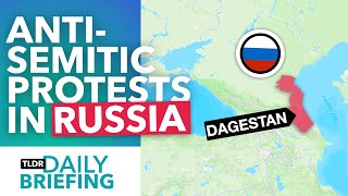 Israel Responds to Antisemitic Protest in Russia [upl. by Ahselrac705]