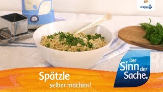 Spätzle selber machen [upl. by Ellehcam202]