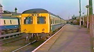 Trains at Lincoln  1985 [upl. by Vic657]