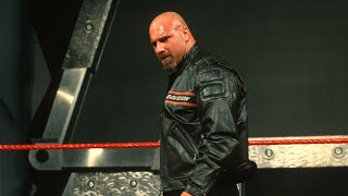 Goldberg arrives in WWE Raw March 31 2003 [upl. by Nomaid843]