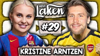 Kristine Arntzen quotJeg var på Date med KSIquot  Rent Laken 29  BARCELONA  ARSENAL 21 [upl. by Bronwyn22]