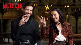 Can Ben Barnes amp Jessie Mei Li Read Each Others Minds  Shadow and Bone  Netflix [upl. by Hebel]