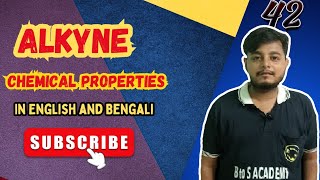 Alkynes Chemical Properties Class 11th  Alkynes Organic chemistry  Part42  btosacademy [upl. by Arawaj]