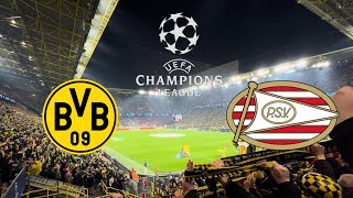 Dortmund vs PSV Stadionvlog Champions League 🔥 I Spendi [upl. by Ormiston849]