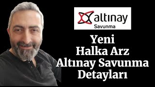 altny Altınay Savunma Halka Arz Onaylandı Detaylı Bilgiler Geliyor [upl. by Adrien]