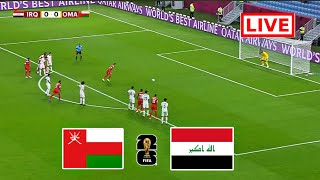 Live gameplay pes21  Iraq vs Oman match today World Cup qualifiers [upl. by Theresita]