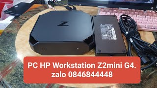 Đã hết PC HP Workstation Z2 mini G4 xeon ram 32 ssd 256  hdd 1T card rời 4G pc [upl. by Kcirdde929]