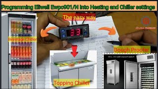 HOW TO WIRE AND PROGRAM ELIWELL EWPC901N INTO CHILLER AND HEATING SETTINGS PART1 [upl. by Ubald]