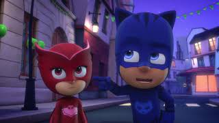 PJ Masks  stagione 1 episodio 8a  quotGattoboy e la magnifica torta di compleannoquot [upl. by Kaehpos]