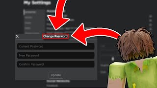 EASIEST WAY To Change Your Roblox Password 2024 [upl. by Tamarah]