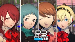 All Female Love Confessions  Persona 3 Reload [upl. by Layol949]