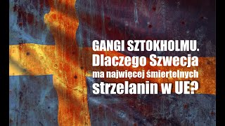 Gangi Sztokholmu Dlaczego Szwecja ma najwięcej strzelanin śmiertelnych w UE [upl. by Kciredes]