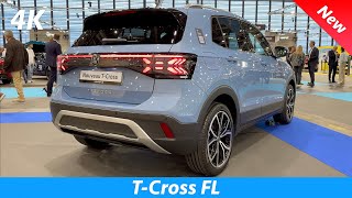 VW TCross Style 2024 Facelift  Full Review in 4K Looks better still quotplastic fantasticquot [upl. by Chaffee]