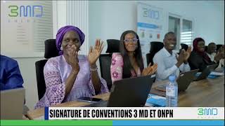 SIGNATURE DE CONVENTION ENTRE 3 MD et ONPN Office nationale des pupilles de la nation [upl. by Darill]