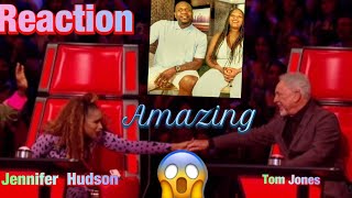 First Time Hearing Tom Jones vs Jennifer Hudson The Voice Reaction A MASTERFUL PERFORMANCE BY BOTH [upl. by Minnnie]