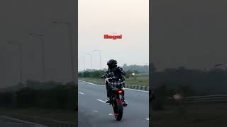 illegal hathiyar⚡ biker ytshorts elvishyadav [upl. by Rivkah]