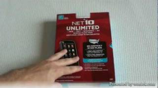 Net10 Motorola EX124G Unboxing [upl. by Bolger]