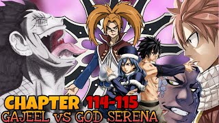 GAJEEL vs GOD SERENA ANG MALAPIT NA PAGTATAPOS NI DOGRAMAGFAIRY TAIL 100 YEARS QUEST CH 114115 [upl. by Eneleahs]