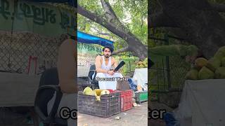 I Tried Selling Coconut Water For a Day 🥥😂 [upl. by Ahsirkal62]