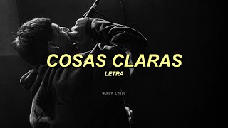 ARA  cosas claras 🔥 LETRA [upl. by Ezaria328]