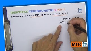 Identitas Trigonometri B no 1 [upl. by Ical]