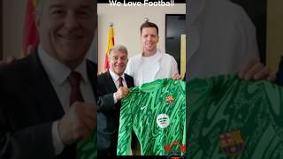 Wojciech Szczesny has joined Barcelona barcelona football barca [upl. by Gaither]