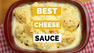 How to Make the BEST Cheese Sauce Recipe [upl. by Combe156]