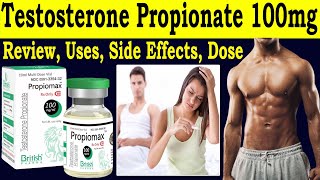 Testosterone propionate injection 100mg  Review Propiomax injection 100 mg  Uses Side Effects [upl. by Eda]