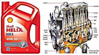 Shell Helix Hx3 20w50 Engine Oil [upl. by Akinohs]