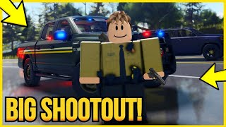 SUSPECT STARTS HUGE SHOOTOUT IN PARK  FSRP LEON COUNTY Roblox [upl. by Morly275]