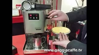 Gaggia Maintenance  Gaggia Caffe TV [upl. by Animsaj]