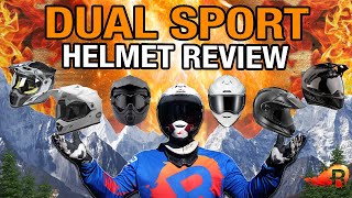 Best DUAL SPORT HELMETS for ADV RIDERS [upl. by Oiramrej]