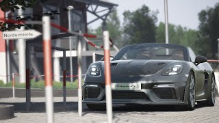 706 Around The Nürburgring In The 718 Spyder RS Weissach  Assetto Corsa Raw Gameplay [upl. by Gibert602]