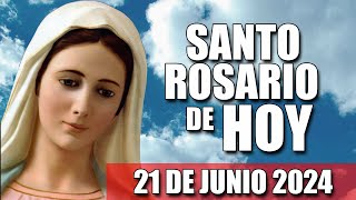 EL SANTO ROSARIO CATOLICO DE HOY  21 DE JUNIO DEL 2024 [upl. by Ehrman]