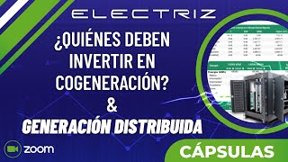 Inversión de cogeneración para generación distribuida [upl. by Leahcir]