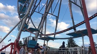 Ferris Wheel POV  Fryeburg Fair 2022 [upl. by Yrogreg]