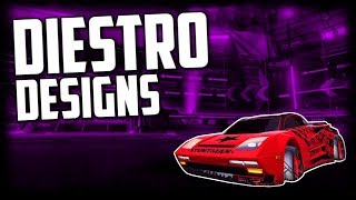 5 Designs For The DIESTRO In Rocket League [upl. by Pitts958]