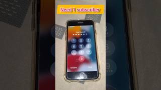 Forgot Password unlock iphone without password iphonepasscode tech youtubeshorts shorts [upl. by Ahsinna]