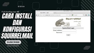 Cara Install dan Konfigurasi Squirrelmail di Debian  Full Konfigurasi Bagian 8 [upl. by Nairahcaz765]