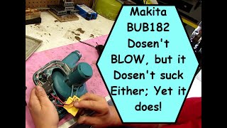 Makita BUB182 blower Blows [upl. by Laurice]