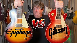 Epiphone 1959 Les Paul Vs Gibson Les Paul Standard 50s [upl. by Leaper913]