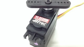 Hitec HS8330SH Servo  Unboxed and Tested [upl. by Eenwahs]