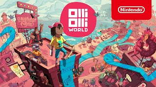 OlliOlli World  Official Gameplay Trailer  Nintendo Switch [upl. by Adnirual306]