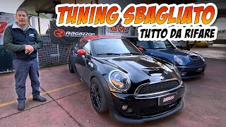 TUNING SBAGLIATO‼️ Un lavoro da rifare da zero  Restaurare Mini Cooper R58 Mini Coupè CAR DETUNING [upl. by Hayifas]