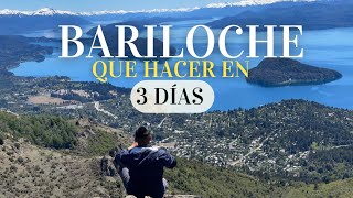 BARILOCHE en 3 días ✅️ GUIA DE VIAJE y lugares imperdibles [upl. by Macknair800]