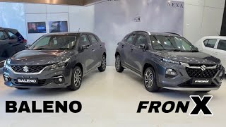 BALENO ALPHA  FRONX ALPHA TOP MODEL  BALENO VS FRONX  Maruti Suzuki BALENO ALPHA [upl. by Sherrard]