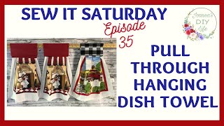 PULL THROUGH DISH TOWEL TOPPER [upl. by Sucrad]