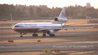 American Airlines MD11 at Narita New Tokyo International Airport [upl. by Aed102]