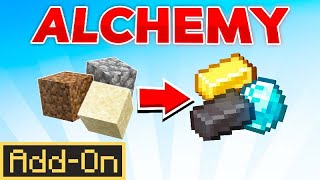 アイテム錬金術師になれるアドオン「Alchemy」Switch対応【マイクラ統合版】 [upl. by Laurentium]