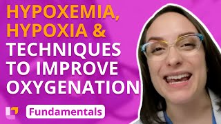 Hypoxemia Hypoxia amp Techniques to Improve Oxygenation  Fundamentals of Nursing LevelUpRN [upl. by Eceerehs]